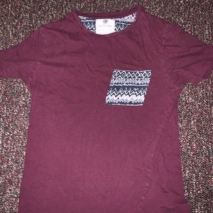 On the byas t shirt